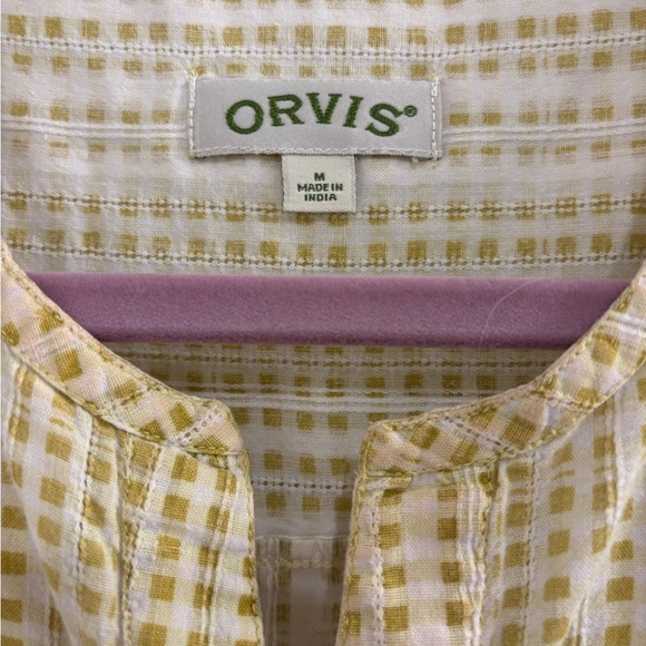 Orvis Women’s Sleeveless Shirt 100% cotton size Medium - Picture 2 of 3